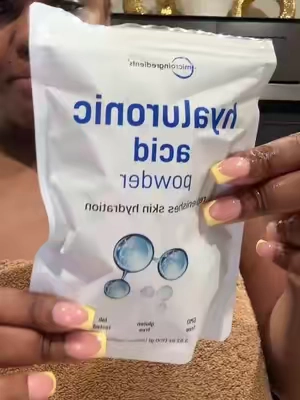 The way my skin FEELS 😌 OMG ‼️ ##hyaluronicacidserum##diyHAserum##skincare#microingredientsHA #hyaluronicacid #fyp #beautyskincare #ttsbeautybesties #tiktokshopcreatorpicks #dealsforyoudays 
