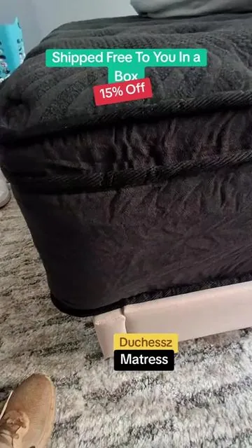 #DuchessZ #DuchessZMattress #SleepLikeRoyalty #CloudSoftSleep #DreamyComfort #SupportiveSlumber #PosturePerfectSleep #DuchessZReview #UnboxingDuchessZ #CoolingFoam #PressureRelief #LuxurySleep #UpgradeYourSleep #BedroomGoals #SleepBetterLiveBetter  #LuxurySleep, #BedroomGoal #CoolingFoam this is the one mattress you nèed