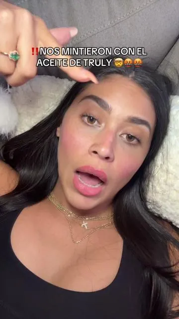 ‼️NOS MINTIERON CON EL ACEITE DE TRULY 🤬🤬 #truly #trulyglowingselfielove #trulybeauty #bodyoil #aftershave #skincare #beauty #beautyhacks #mujer #unitedstates #usa_tiktok 