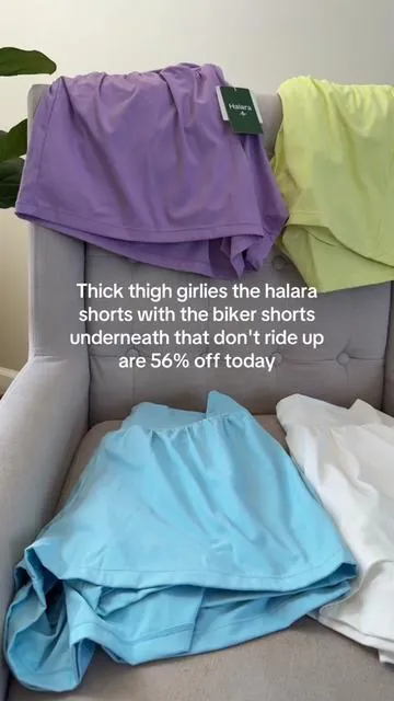 absolutely love these COLORS so much @Halara_official #halara #halaraactivewear #halarashorts #TikTokShop #fyp #Summer #activewear #shorts #SummerFashion #spring #springfashion 