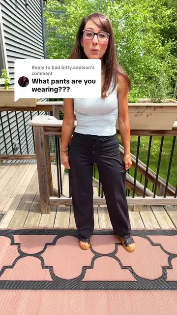 Replying to @bad.bitty.addison #pantsforwomen #stretchypants #workpants #highwaistedpants #workclothes #comfypants #halarapants #dealsforyoudays #tiktokshopcreatorpicks 