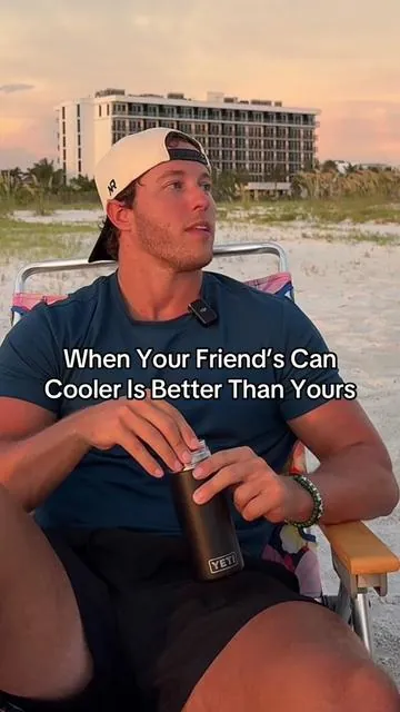 Stop switching can coolers! This thing is way better #frostbuddy #smallbusiness #pov 