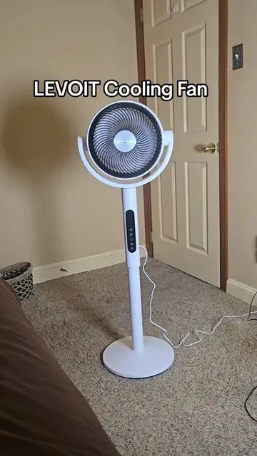 If you're tired of a high electric bill from running the air conditioning on full blast, Try this co I ling fan from levoit.  It truly does make a difference!  Blows out to 82 feet. #fan #coolingfan #levoit #airconditioning #airconditioner #ac #coolingoff #summerheat #airconditioningrepair 
