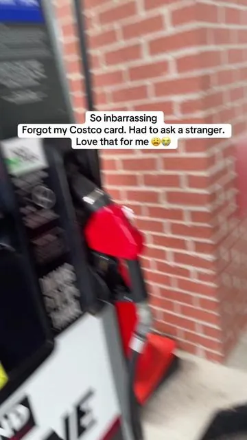 W Stranger! Should I have gotten his number ?! 🫢 anyway I’m glad I have gas now #costco #menswallet #wallet #tiktokshopfreeshipping #viralwallet #gasprices #fillupthetank #costcogas 
