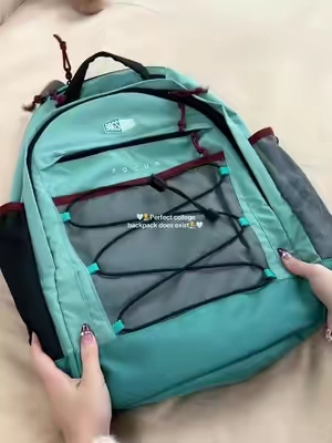 Tried them all and kept this one🤩 What’s your pick?!🙌🏻🩵#bagsmarttravel #bagsmart #viral #backtoschool #backpack #collegebag 