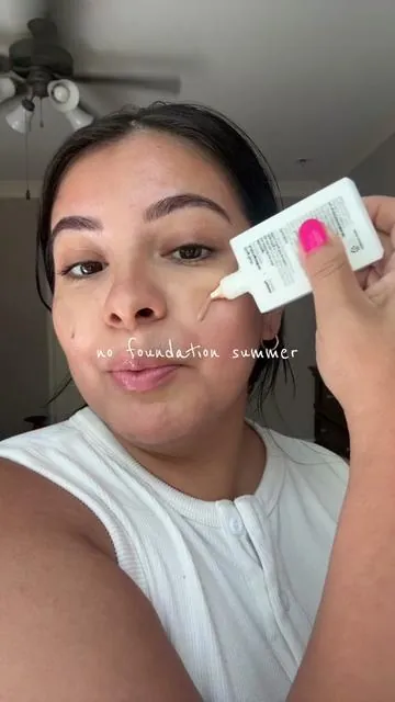 No foundation make up summer hack @Beauty of Joseon  #skintint #beautyofjoseon #summermakeup #makeuphacks #tintedmoisturizer 