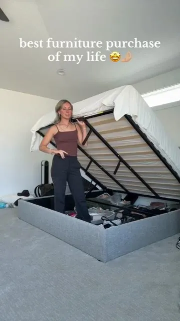 hahah if only my athleticism matched the hype of this bed frame 🤩🙌🏼🤌🏼✨ #BedFrameFinds #FurnitureEssentials #HomeFurnishingFinds #BedroomEssentials #HydraulicBedFrame #BedFramesWithStorage #HomeDecor #BedroomInspo #StorageSolutions #StylishBedFrames #FurnitureFinds #HomeEssentials #ModernFurniture #SpaceSavingFurniture #ComfortableSleep #CozyBedroom #BedFrameIdeas #FurnitureShopping #BedroomGoals #StylishStorage #BedFrameDesign #FunctionalFurniture #HomeMakeover #SleepSanctuary #QualityFurniture #DreamBedroom #SmallSpaceSolutions #FurnitureInspiration #ElegantBedFrames #HomeStyle #BedroomDecor #PracticalStorage #DecorGoals #StylishInteriors #FurnitureDeals #SmartStorage #BedFrameTrends #ChicFurniture #CozyHome #HomeFurnishings #BedFrameStyle #InnovativeDesign #BedroomMakeover #StorageBedFrame #FurnitureFinds2023 #ComfortAndStyle #MinimalistFurniture #EfficientStorage #BedFrameShopping #SpaceSaver #FurnitureEssentials2023 #LuxuriousBedFrames #ElegantInteriors #AffordableFurniture #BedroomInspiration #StylishAndFunctional #BedFramesForAll #HomeVibes #ComfortableLiving #BedroomDesign #StorageSolutionsForSmallSpaces #LuxuryBedFrames #FurnitureOnABudget #ChicBedFrames #ContemporaryFurniture #ElegantBedroom #HomeDecorEssentials #BedFrameStorage #BedroomOrganization #FurnitureGoals #QualityBedFrames #StylishLiving #HomeInspo #TrendyBedFrames #FunctionalDesign #BedFrameOptions #FurnitureTrends #SimpleLiving #CreativeStorage #HomeImprovement #SmartFurniture #BedroomStorage #StylishHome #BeddingEssentials #CreativeBedroom #LuxuryInteriors #HomeFurnitureFinds #ComfortableDesign #ModernBedFrames #BedFrameInspiration #FurnitureShopping2023 #alimenspro #TikTokShopCreatorPicks #TikTokShopLoveAtFirstFind #TikTokShopMemorialDay #Outdoorfun #TikTokShopSummerTurnUp #CrocsNewArrivals #TikTokShopRestock #OnlyTheOrdinary #TheOrdinarySuperBrandDay #TTSCreatorCamp #seasonalgems #Dealsforyoudays #PacsunFestivalSZN #IfYouKnowYouKnow #Levaounderwear #facemask #HOMBCK #TikTokShopUnboxing #pooltostreet #BookShelf #homerefresh #Eomenie #TikTokSummerTurnUp #TTSDelightNow #GiftGuide #EUHOMY #trulynewarrivals #BookRecs #TTSLevelUp #QVCTikTokSuperBrandDay #CreatorBoostCamp #HeyDudeSuperBrandDay #Utah #MomTok #LovedbyLyss #MentalHealth #TikTokLearningCampaign 