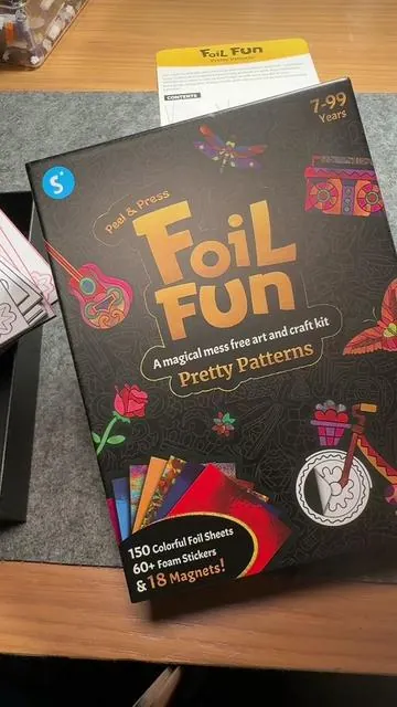 #foilfun #skillmatics #crafts #rainydayactivities #artforkids #dealsforyoudays #kidsactivities 