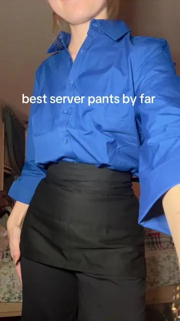 look i don’t usually promote this stuff unless it’s something i truly like it and these are great i feel like im wearing sweats absolutely love and they fit just right i got an XS and end seem 29 im about 5’2 99lbs hope this helps 😭 #waitress #foodservice #fypシ #fyp 