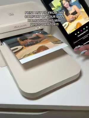 so convenient!!! print any photo you want with this mini printer! #photoprinter #miniphotoprinter #photos #photoalbum #scrapbooking #tiktokshopfinds #tiktokshop 