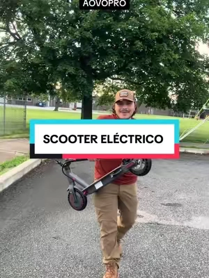 Scooter eléctrico #escooter #scooter #patin #aovopro #electricscooter #scooterelectrico #tiktokshopcreatorpicks #springtok 
