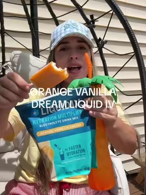 Orange Vanilla Dream Hydration!? Am I dreaming @Liquid I.V. ? 🍊 🍦  #orangevanilladream #liquidiv #orangevanilladreamhydration #newliquidivflavor  #dealsforyoudays #tiktokshopcreatorpicks #funinthesun #TikTokshopbacktoschool 
