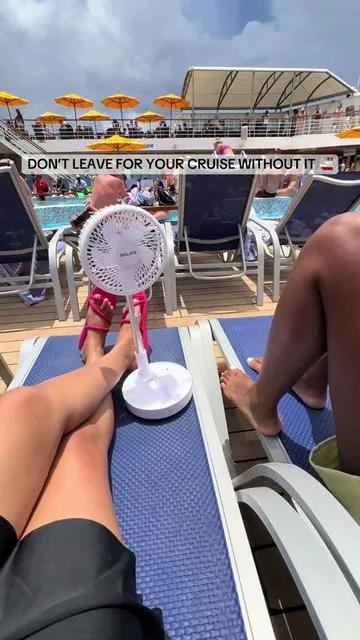 #cruiseessentials #cruisemusthave #carnivalcruise #portablefan #travelfan 