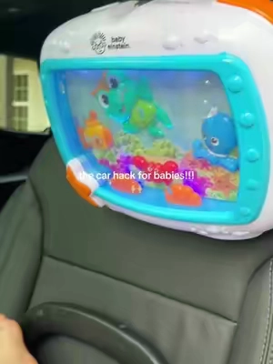 This little aquarium has been a life saver in the car for both of my kids! And the fact that you get your own remote to control it from the front is 🤌🏼 #babyeinstein #cartoys #travelhackforkids #babysoother #babysoundmachine #cribtoys #babycartoys #babytravel #babycaremusthaves #newbornessentials #babyessentials #tiktokshopfinds#tiktokshoploveatfirstfind #momtok #babyregistryideas #babyshowergift #momtips #firsttimemom #newmom #babyeinsteinaquarium #soothingbaby 