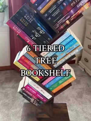 Replying to @Onix Molina390 it’s a great bookshelf for anyone with a lot of books but not a lot of space! 😊 #bookshelf #bookshelforganization #bookshelftour #bookshelfinspo #bookgirlies #bookboys #BookTok #smallspacesolutions #smallspaceideas #tiktokshopmusthave #dealsforyoudays 