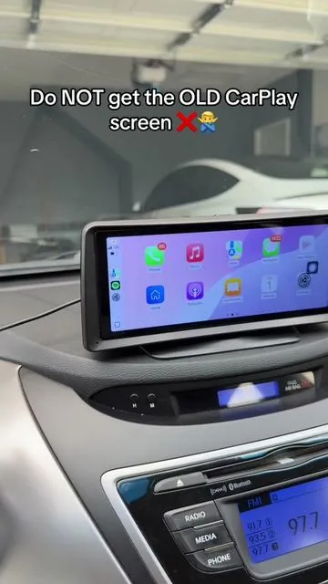 Make sure you get the right CarPlay screen  #TikTokShop #tiktokmarketplace #tiktokmademebuyit #carplay #carplayscreen #oldcar #car #cartech #90scar #2010car #carupgrades #cargadgets