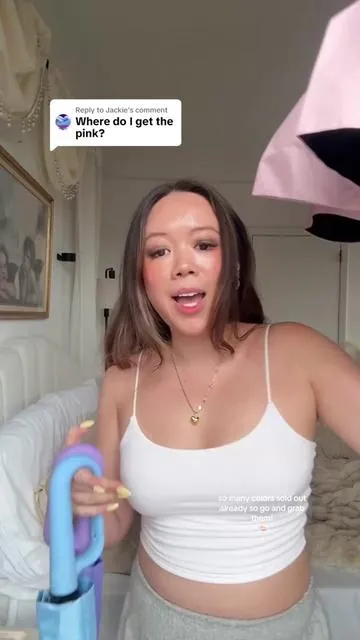 Replying to @Jackie they finally came out with these super cute colors and they are selling out so fast!  took a year for them to come out with new ones but so worth it because they’re super cute!  #dealsforyoudays #tiktokshopsummersale #tiktoksummerturnup #spotlightfinds #umbrella #ugc 