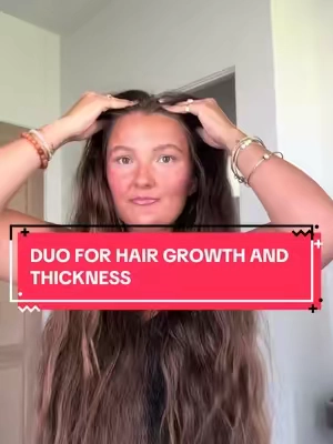 I’ve yet to meet someone who doesn’t fall in love with this duo because of the results it gives 🙏 lasts a long time bc of how concentrated it is… and most importantly: it WORKS! #hairthinning #hairgrowth #hairthickening #hairtransformation #cleanhairproducts #hairthickness #howtogrowyourhair #hairthinningsolutions #hairoil #hairhelp 