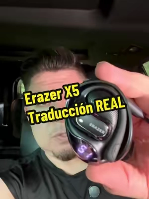 Audífonos Traductores Bluetooth Earbuds Wireless Over the Ear Erazer X5 #audifonostraductores #wirelessearbuds #earbudswireless #audifonosbluetooth #bluetoothearbuds #earbudstranslator #erazer #headphone #earbuds #auriculares #inalambrico #waterproofearbuds #dealsforyoudays 