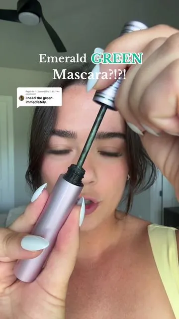 Replying to @🫧LonerLillly🫧❯❯❯❯❯ you guys I LOOOOOVE the green I can’t even tell you #tiktokshopcreatorpicks #tiktokshopnewarrivals #tiktokshopdealsforyoudays #dealsforyoudays #mascara #tartecosmetics #tubingmascara @tarte cosmetics 