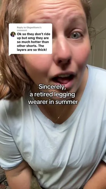 Replying to @Obgwilliams as someone who used to wear leggings all summer long I don’t find these shorts hot at all. My legs are out and thriving this summer thanks to @Halara_official . #shorts #plussize #plussizefashion #halara 