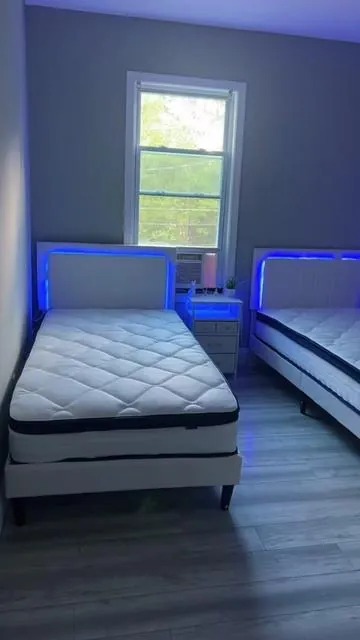 BED FRAME Led soft modern bed #dealsforyoudays  #dealsforyou #BED #FRAMELed #soft #modern #bed #bluthoothbed