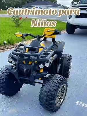 Cuatrimoto eléctrica para niños todo terreno #cuatrimoto #motoelectrica #atv #quads #4wheeler #ride #giftforkids #electriccar #carsforkids #tiktokshopdealsforyoudays #dealsforyoudays #tiktokshopcreatorpicks 