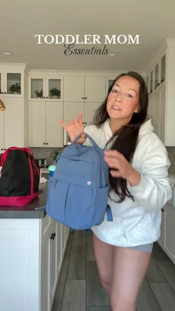 Because it’s a mini backpack I’m giving myself permission to get more colors 🤣 #toddlermom #toddleressentials #minibackpack #backpack 
