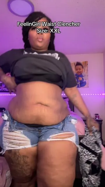 I think I can go down a size now 😩 #feelingirl #feelingirlshapewear #waisttrainer #waistbelt #shapewear #shapeweargirl #shapeweartiktok #plus #plussize #plussizefashion #plussizeedition #fyp #fy #dealsforyoudays #tiktokshopcreatorpicks #tiktokshopfinds #tiktokshop 