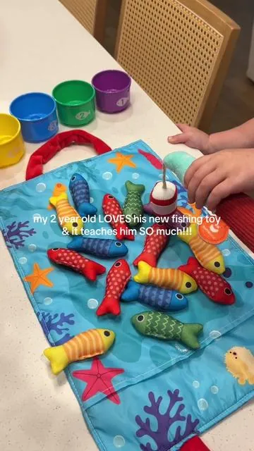 This little fishing toy has been so fun for my son! The learning options are endless with this toy!!! 🐟🥰 @Hahaland #hahaland #fishingtoy #boytoys #toddlertoys #tiktokshopfinds #dealsforyoudays #tiktokshopdealsforyoudays #tiktokshoptoys #toytok #educationaltoys #learningtoys #boymom #homeschool #toddlerlife #toddlermom #tiktokshoploveatfirstfind #boyfishing #screenfreeplay 