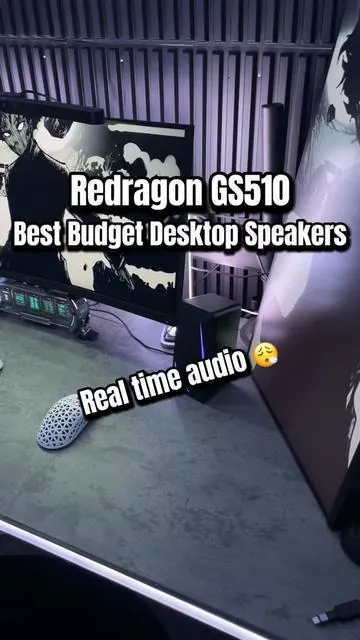 Redragon Budget Desktop Speakers! These Are So Good Especially For The Price 😍🤯 ##speakers##redragon##redragonspeaker##desktop##desktopspeakers##gamingspeaker##redragongs510##budget##budgetspeaker##setup##gamingsetup##tech##techtok##tiktokshop##dealsforyoudays