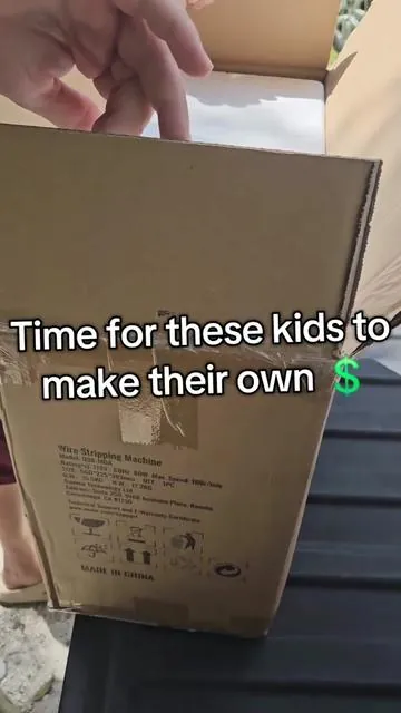 About time these kids EARNED some MONEY! I remember doing this by hand with pliers. #wirestripper#copper#dealsforyoudays #tiktokshopcreatorpicks #superbrandday @Vevor_US 