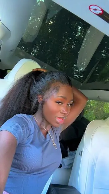 I’M GAGGED! You cannot tell me this is not my hair 😫  360 invisible-drawstring kinky straight wig from @OQHAIR PRE CUT * PRE BLEACHED, PUT ON & GO!! #360WIG #GLUELESSWIG #oqhair #tiktoktopwigs #creatorsearchinsights #fyp