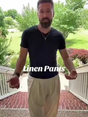 Great beach/vacation pants! #linenpantsoutfit #menpants #pants #linenpants  #vacationoutfits #dealsforyoudays #coofandy 