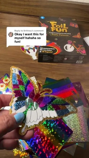 Replying to @Brittney #skillmatics #foilfun #creativeplay #foilart #kidscrafts #funactivities 