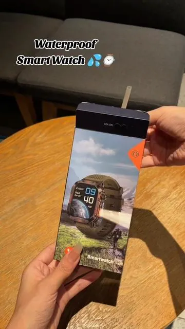 Don't miss this cool waterproof Smart Watch 💦⌚ #smartwatch #watch #technology #YT #fyp #tiktokshop #dealsforyoudays #watchformen #tiktokbacktoschool 