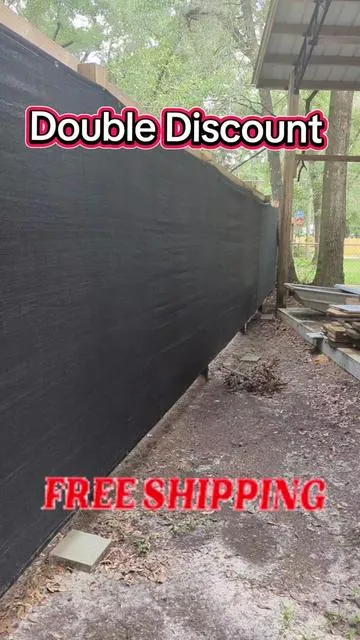 Privacy screen fence  6x50 ft in various colors  free shipping  #privacyfence #screenfence  #fyp #dealsforyou #fence 