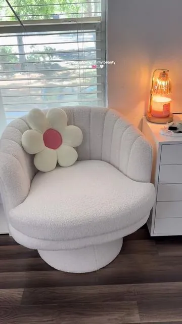 Debating if I should add an olive tree to this corner 🥹 #fyp #fypシ #roomtour #roomdecor #girly #girlythings #aesthetic #vanity #beautyroom 