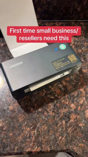 Quit wasting time printing labels and cutting labels with regular printers. A thermal label printer saves me so much time and money with my flipping side hustle. And Jaden's makes it even easier with their app. #jadens #jadensthermallabelprinter #labelprinter #thermalprinter #thermallabelprinter #ebay #sidehustle #sidebusiness #SmallBusiness #smallbusinesstok #reseller #resellertips #resellertok #tiktokshopcreatorpicks #springtok #ttslevelup #dealsforyoudays 