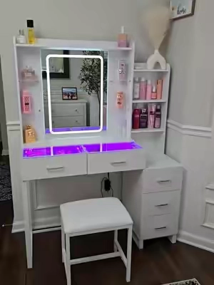 #vanity #vanitymirror #vanitydesk #makeupvanity #tocador #ideasderegalos #giftideas #giftideasforher #dealsforyoudays #tiktokmademebuyit 