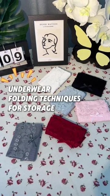 How to fold underwear tidily and usefully! #fyp#foryoupage#underwear#womensunderwear#panties#cottonunderwear#underpants#levao#lace#laceunderwear#comfy#gift#giftideas#tiktokshopfinds#tiktokshop#prom#ootdinspo#summervibes#summer#outdoorfun#tiktokshopmemorialday#tiktokshopcreatorpicks#dealsforyoudays#summertime#summer2025#tiktokshopcreatorpicks#plussize#summeroutfit#summerfashion#bikini#backtoschool#bridesmaids