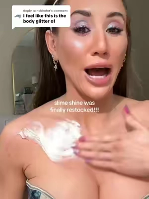 Replying to @ncbludot slime shine (the best body glow!!) was finally restocked in a few shades!! #shineslime #madebymitchell #bodyglow #glowyskin #Summer #beautyhacks #glow @Made by Mitchell 
