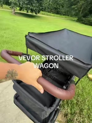 Replying to @Tess this stroller wagon is a steal!  #vevorstrollerwagon #strollerwagon #wagon  #tiktokshopcreatorpicks 