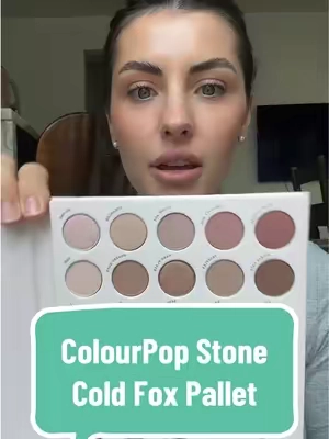 & it’s 25% off rn!?🗿🥶🦊 @ColourPop Cosmetics  #stonecoldfox #colourpop #colourpopcosmetics #colourpopeyeshadow #cooltonedmakeup #cooltonedeyeshadow #summercolors #dealsfordays #bellahadid #bellahadidmakeup 