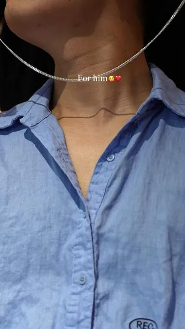 The best gift for him🛍️#tewiky #jewelry #summer #Outdoorfun #fashion #dealsforyoudays #waterproof #silver #neclace #mensjewelry #tiktokshopsummersale 