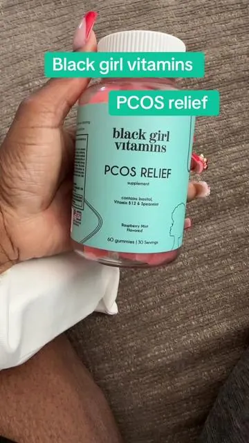 Are you suffering from PCOS? Dealing with excessive bloating, irregular period and excessive hair growth in the wrong places join me on my journey.  #blackgirlvitamins #pcosrelief 