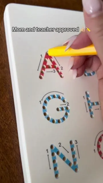 Make it FUN 🫶🏻 @Joycat #learntowrite #learningletters #preschoollearning #preschoolactivities #preschoolmom #preschoolteacher #toddlerlearningactivities 