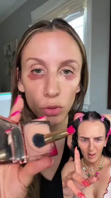 One of these most insane undereye transformations I’ve seen… wow. @Michelle ✨ Trendy Mama sold me. #concealer #makeup #beauty #undereyes 