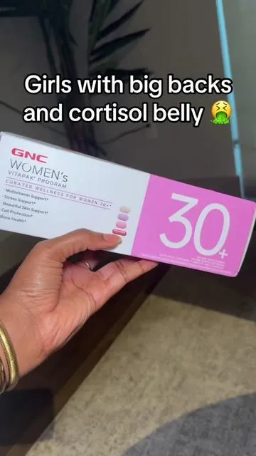 This is the cheat code to unbig your back this summer in one little pack of multivitamins 😍 #highcortisol #gnc #gncvitapak #supplements #womenshealth #tiktokshopcreatorpicks #dealforyoudays 