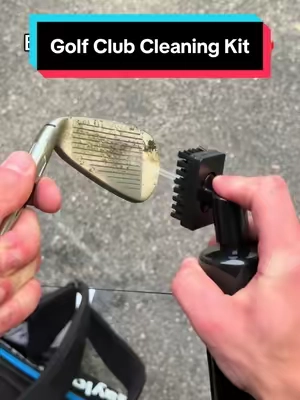 Best golf accessory ever #golf #golftok #golfclubcleaner #dealsforyoudays #tiktokshopcreatorpicks #trendtok #tiktokmademebuyit 